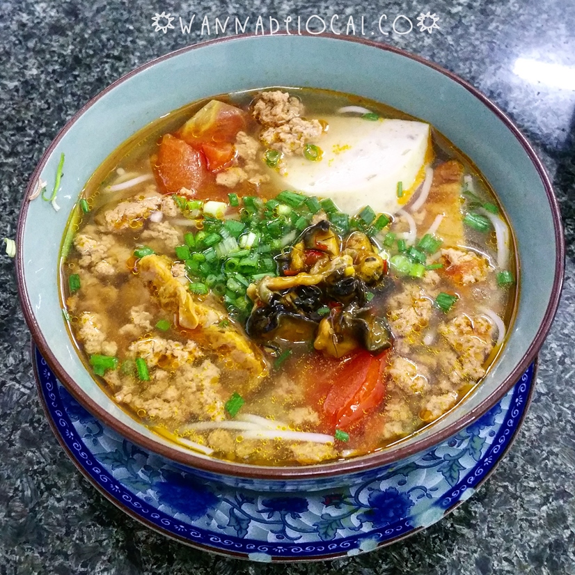 Bún riêu cua biển Phan&nbsp;Rang